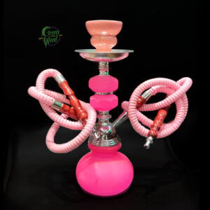 HOOKAH  DOBLE MANGUERA 30CM